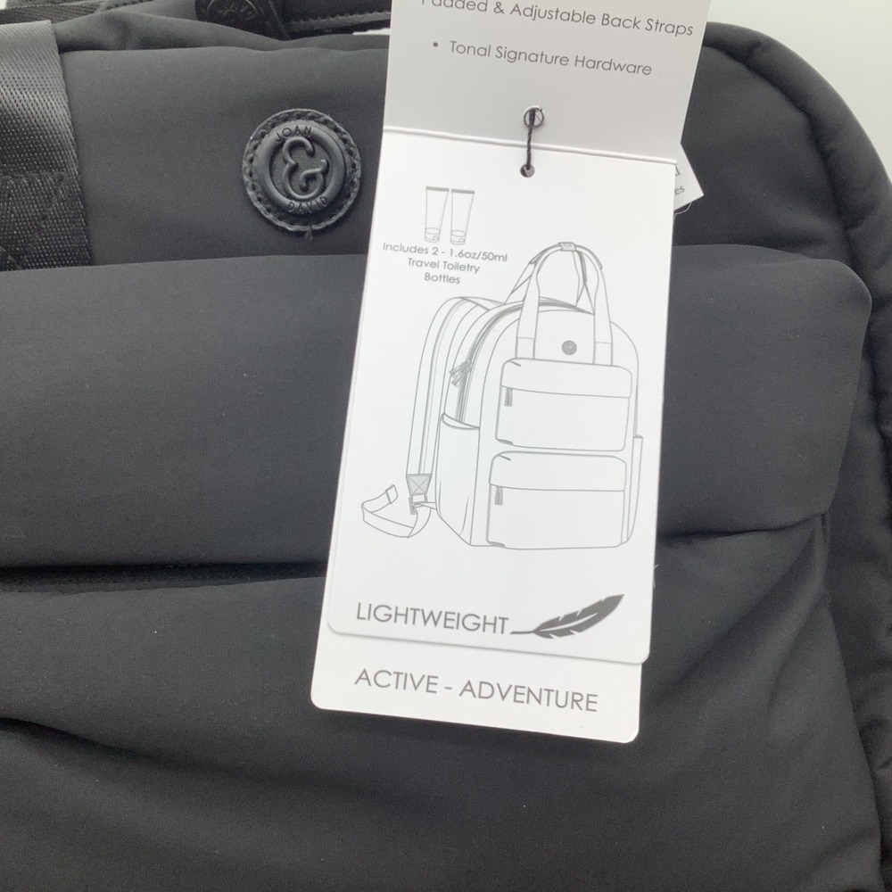 Joan‎ & David The Amelia 18" Nylon Travel Workbook Backpack Lightweight NWT - Picture 7 of 12